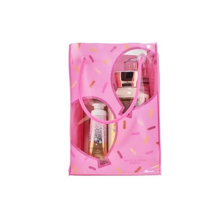 Bath & Body Works Champagne Toast Gift Set with Body Wash, Fine Fragrance Mist, Lotion, & Hand Cream – Personal Care Collection for Gifts or Individual Use, Champagne & Sparkling Berry Scent - 1 Pack