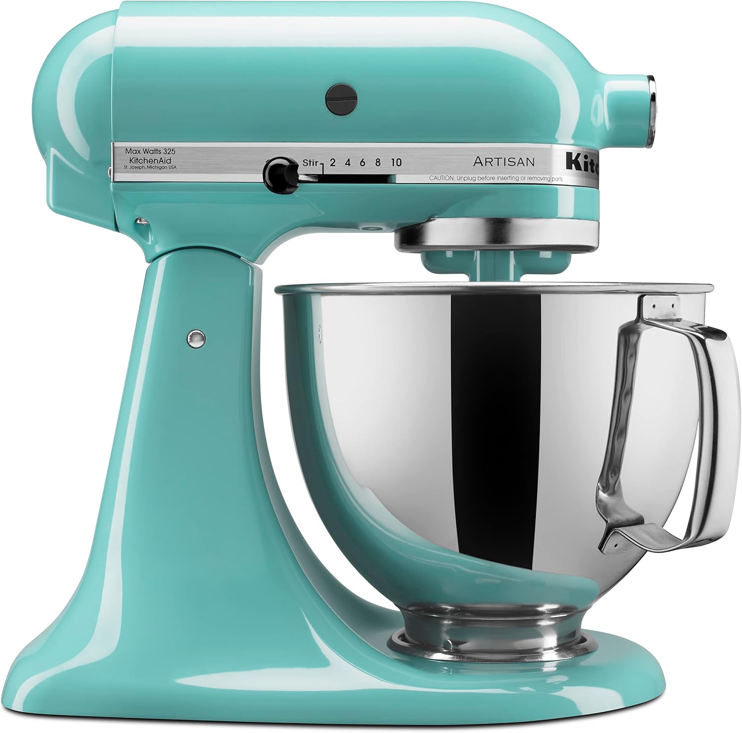 KitchenAid Artisan Series 5 Quart Tilt Head Stand Mixer with Pouring Shield KSM150PS, Cast Iron - Image 3