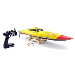 FMT Volantexrc Vector Pro Angry Shark 798-2 800mm 2.4g 2CH Brushless RC Boat ARTR Toys with Metal PROPELLER with Auto-Righting S