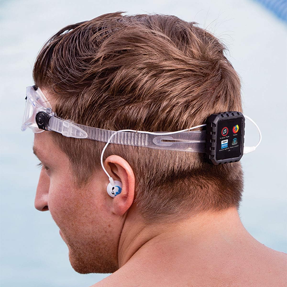 Swimbuds Sport Premium Waterproof Headphones (Wired 3.5 mm Jack) Pack of 2 - Image 5
