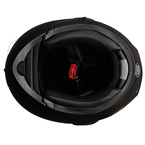 ILM Motorcycle Dual Visor Flip up Modular Full Face Helmet DOT 6 Colors Model 902 - Image 34