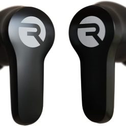 Raycon The Work Earbuds Bluetooth Wireless Earphones with Microphone- Stereo Sound in-Ear Bluetooth Headset True Wireless Earbuds with 32 Hours of Battery Life & Three Sound Profiles- (Jet Silver)