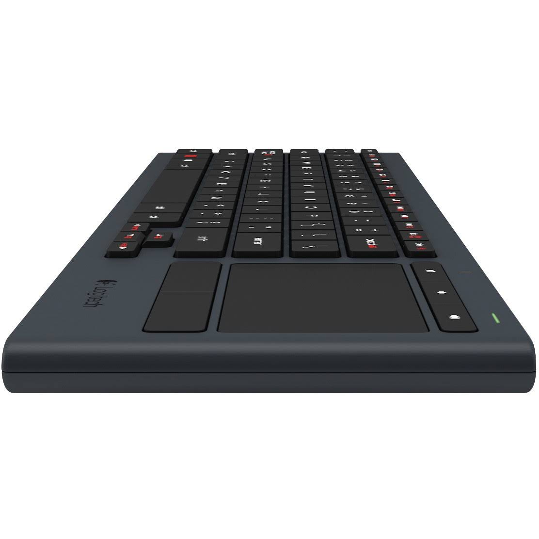 Logitech Living-Room K830 Wireless 2.4 GHz-Bluetooth Keyboard - Image 5