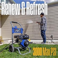 Alternative view of Westinghouse WPX3400 Gas Pressure Washer, 3400 PSI and 2.6 Max GPM, Onboard Soap Tank, Spray Gun and Wand, 5 Nozzle Set, for Cars/Fences/Driveways/Homes/Patios/Furniture