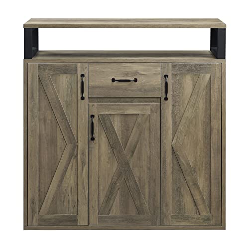 , Server in Rustic Oak Finish DN01027 Servers, Sideboards & Buffets - Image 3