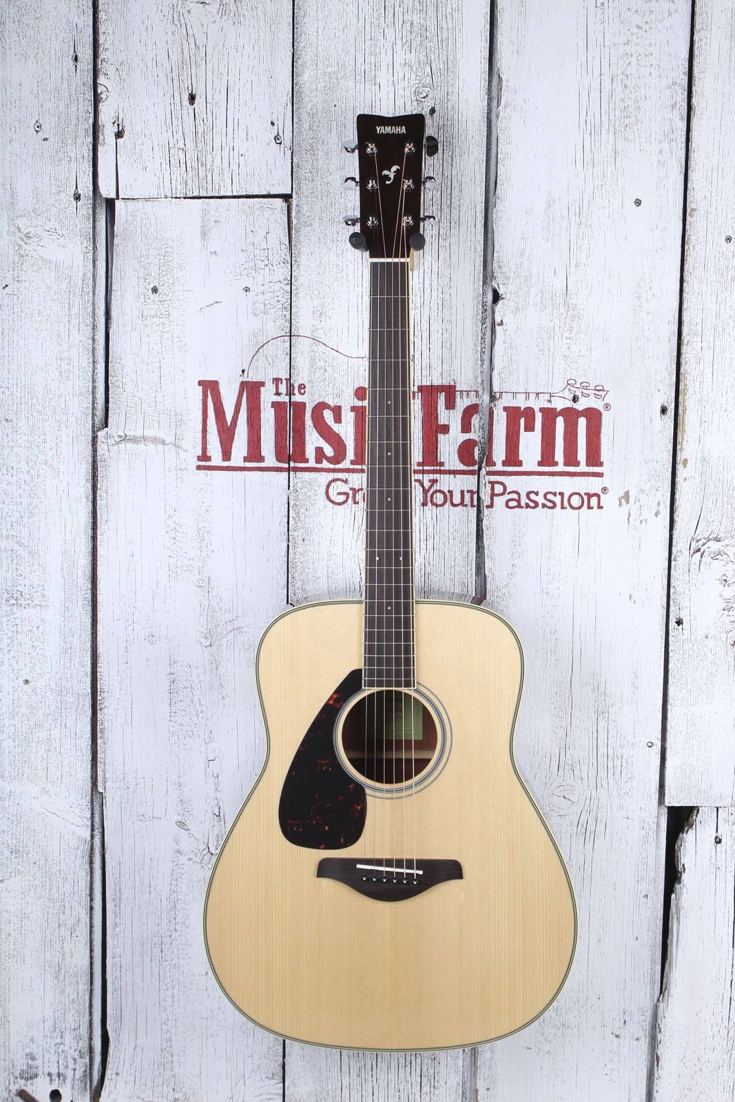 Yamaha FG820L Acoustic Guitar Left Handed Natural - Image 8