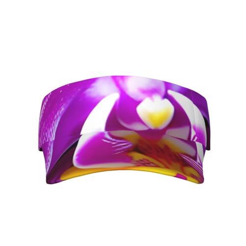 LSZJSGQ Butterfly Seamless Tile Print Sports Sun Visor Hats Fashion Adjustable Novelty Summer Sun Cap Visor Cap for Women Men