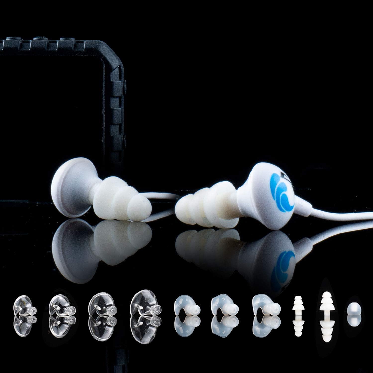 Swimbuds Sport Premium Waterproof Headphones (Wired 3.5 mm Jack) Pack of 2 - Image 4