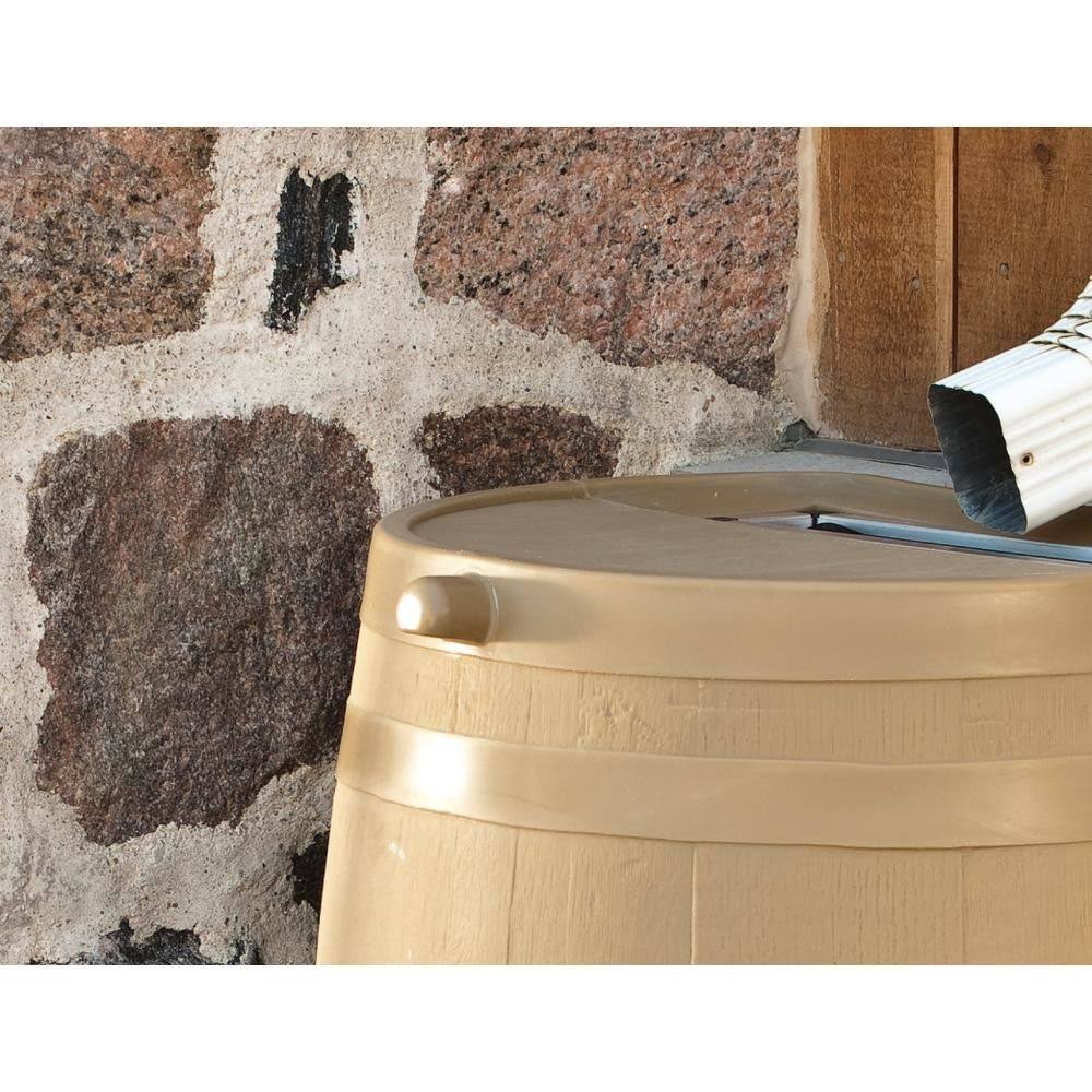 RTS Oak Rain Barrel w/ Brass Spigot - Image 6