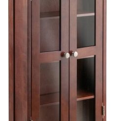 Winsome Wood Holden Media/Entertainment, Antique Walnut