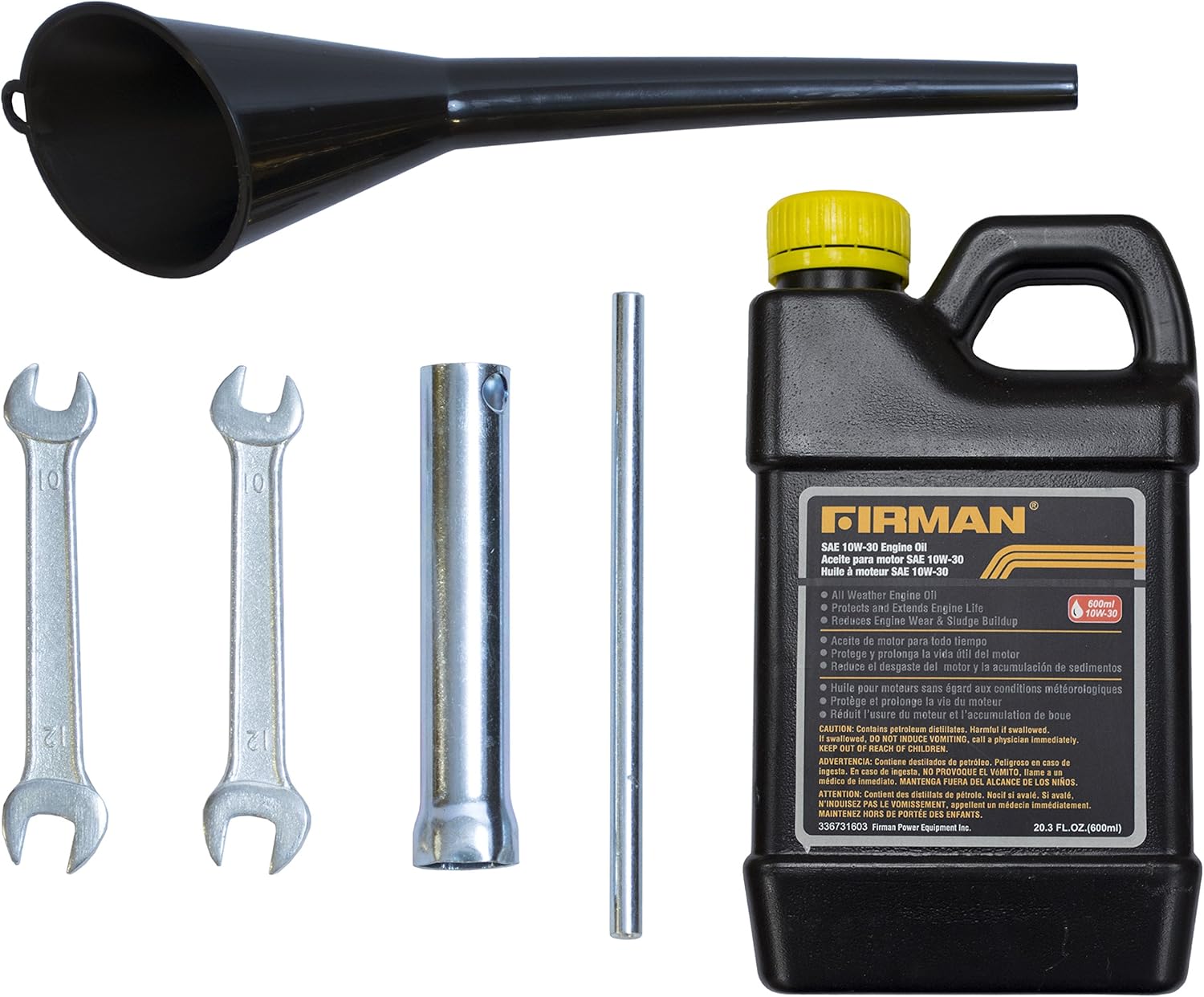 Firman Hybrid Series H03651 3650/4550 Watt Dual Fuel Generator, Yellow - Image 6