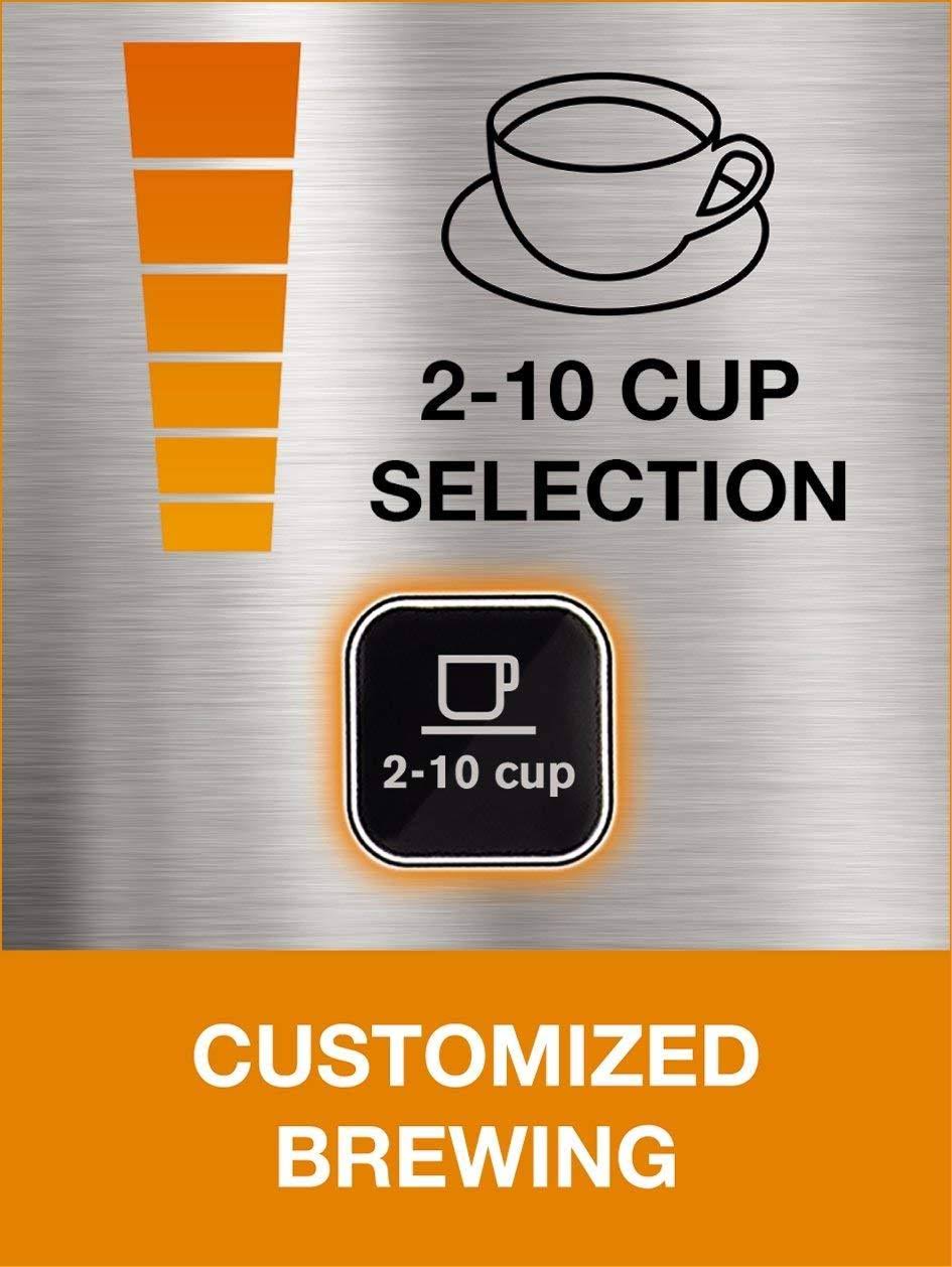 Krups KM785D50 Grind and Brew 10 Cup Coffee Maker - Image 4