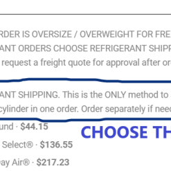 Alternative view of Refrigerant R-410A 25 lbs (Restrictions applied)