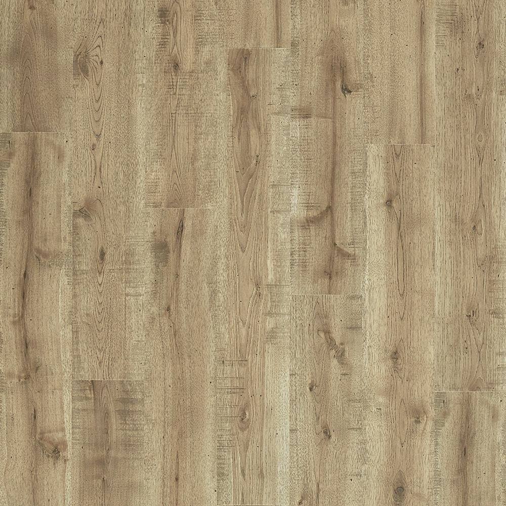 Pergo TimberCraft + WetProtect Herschel Hickory 7.48-in W x 47.24-in L Waterproof Embossed Wood Plank Laminate Flooring (19.63-s