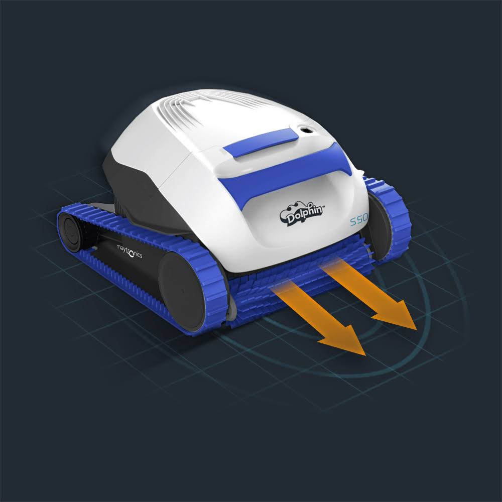 Dolphin S50 Cleaners Above Ground Robotic Pool Cleaner, 99996131-USF - Image 3