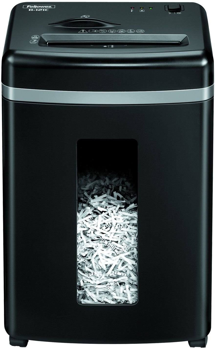 Fellowes Powershred B-121C 12-Sheet Cross-Cut Professional Paper Shredder - Image 2