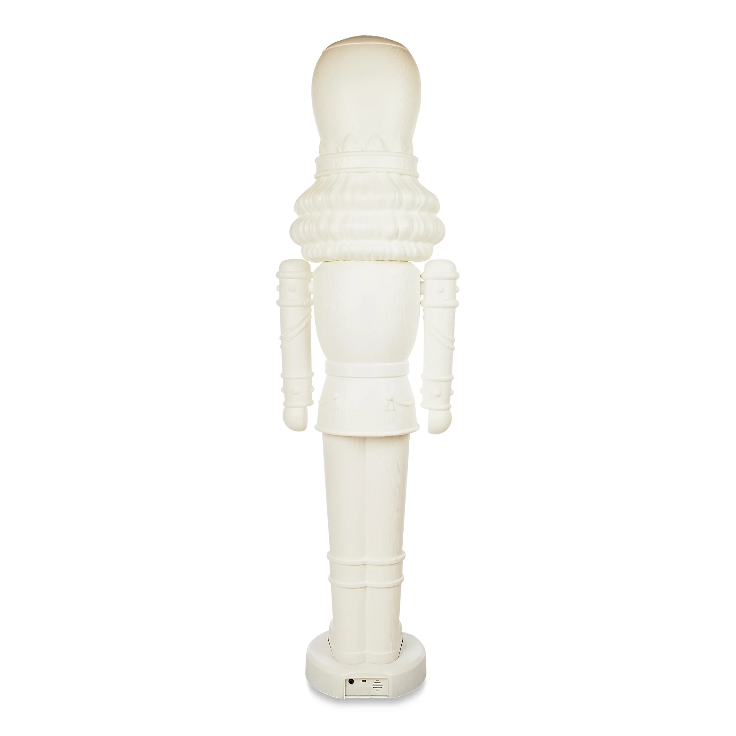 Animated White Nutcracker Blow Mold, 75 in, 6.25 ft, by Holiday Time - Image 4