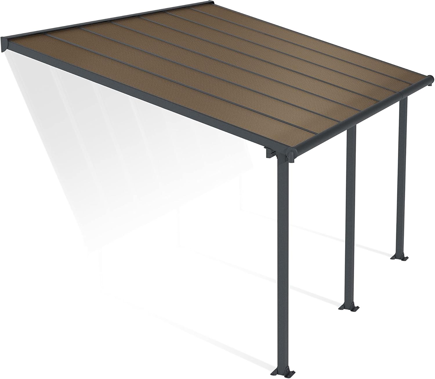 Palram HG8814W Patio Cover, 10 x 14