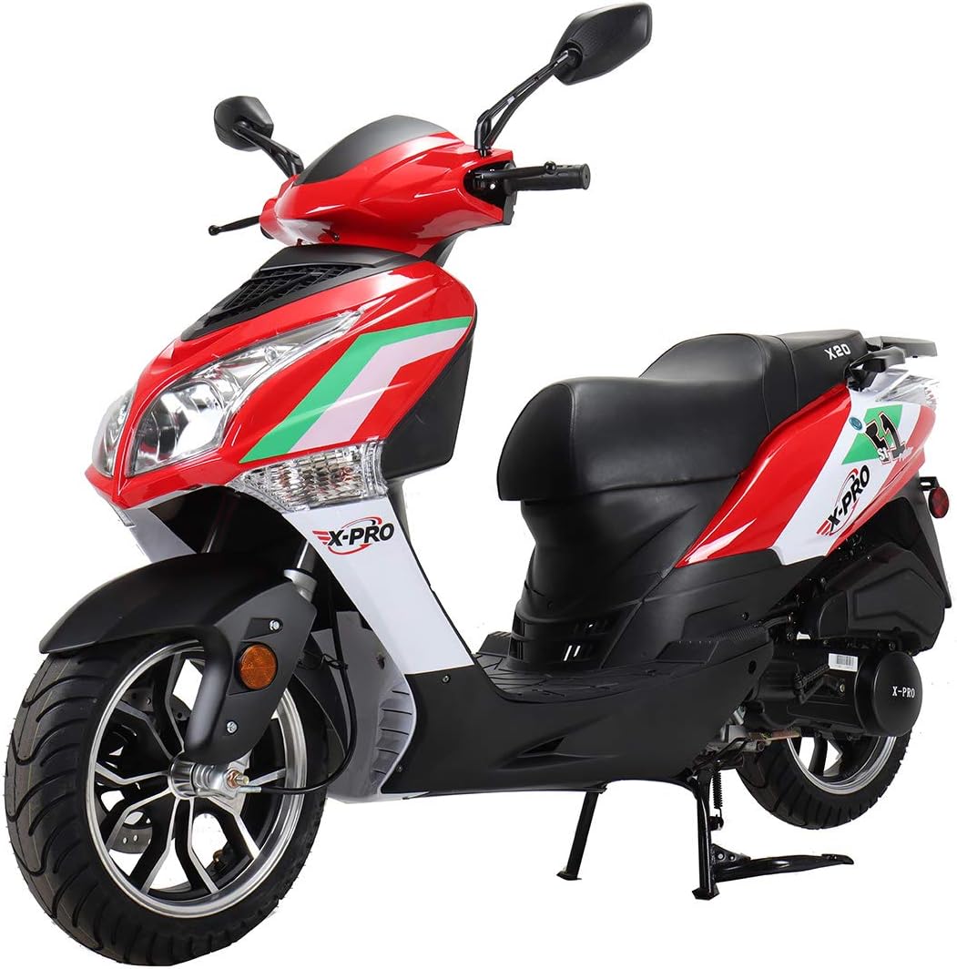 Vehicles X20 150cc Moped Scooter Street Scooter Gas Moped 150cc Adult Scooter Bike with 13 Aluminum Wheels! - Image 3