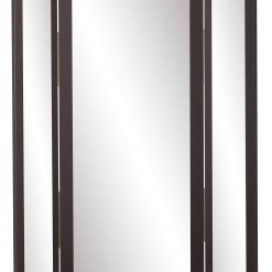 BrandtWorks Full Body Black Trifold Dressing Mirror