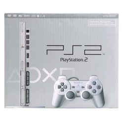 PlayStation 2 Slim Console Silver