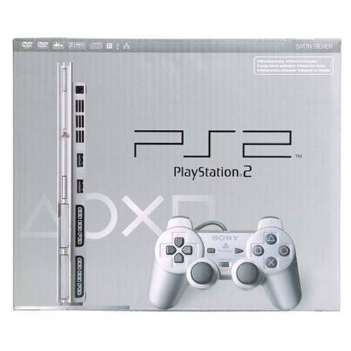 PlayStation 2 Slim Console Silver