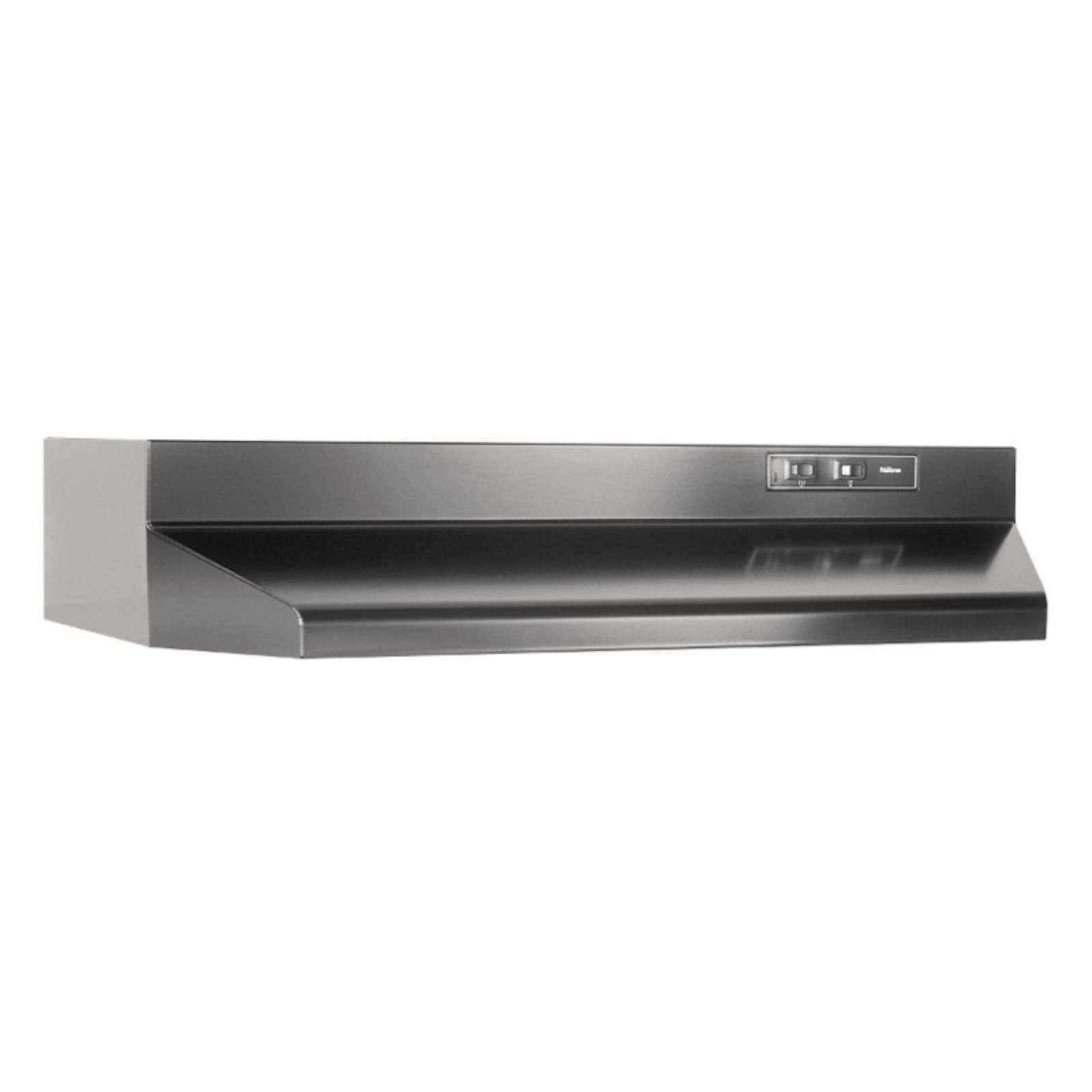 Broan F404223 42 inch Black Convertible Under Cabinet Range Hood - Image 5