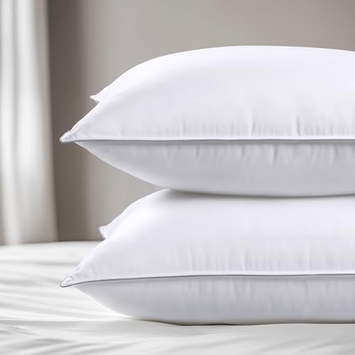 viewstar Bed Pillows King Size Set of 2, Hotel Quality, Down Alternative Big Pillow for Back, Stomach or Side Sleepers, Firm - Image 107
