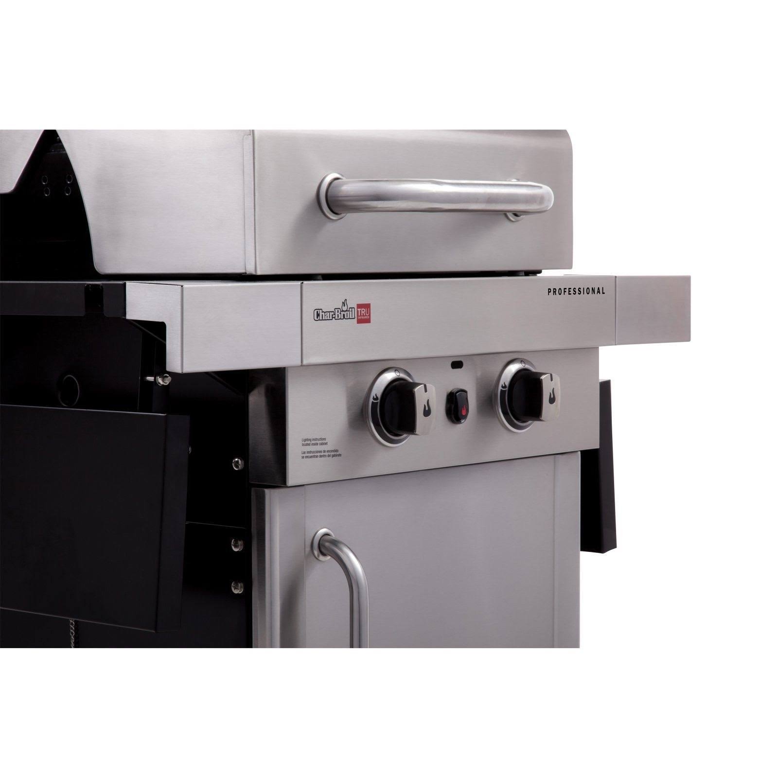 Char-broil Professional Series Gas Grill with 2 Burner – Stainless Steel - Image 2