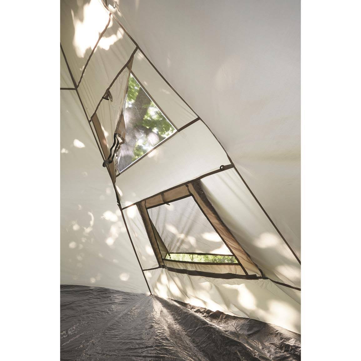 Guide Gear 10& x 10& Teepee Tent - Image 4