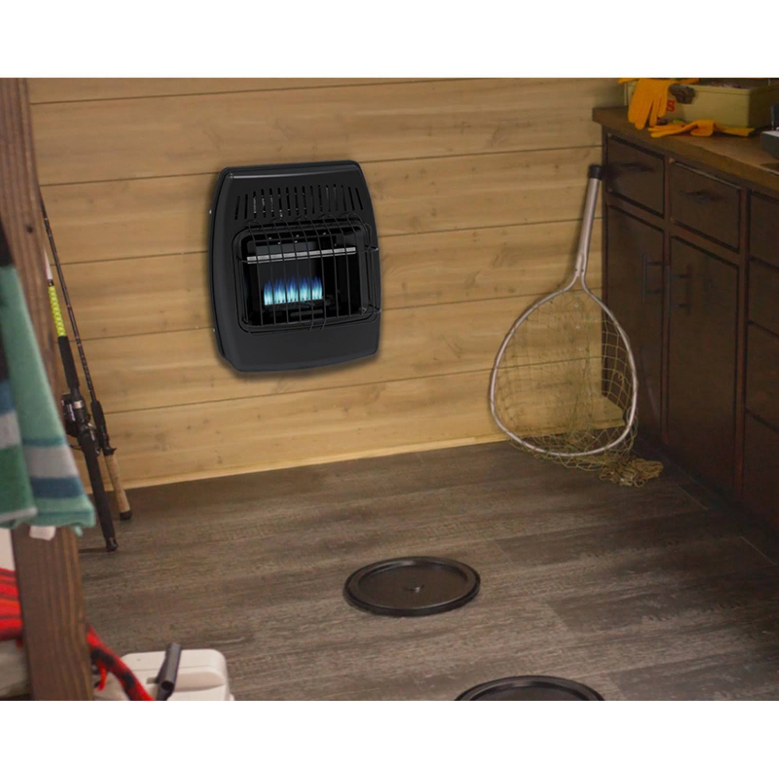 Dyna-Glo IBF10PMDG 10,000 BTU Liquid Propane Blue Flame Vent Free Ice House Heater - Image 6