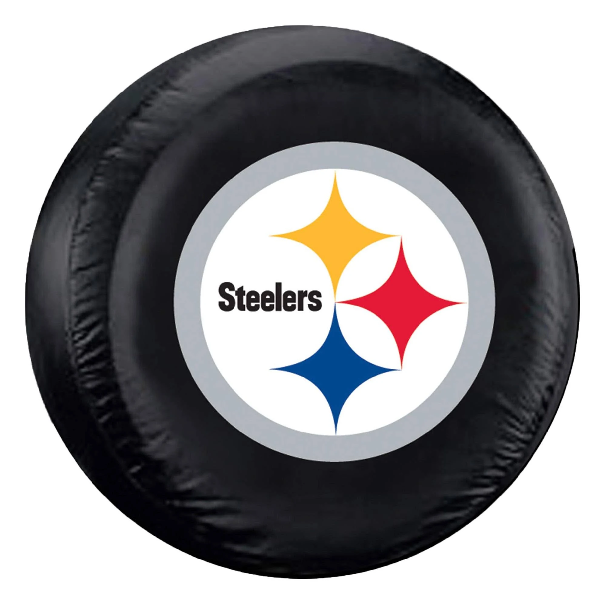 Pittsburgh Steelers Black Logo Tire Cover – Standard Size