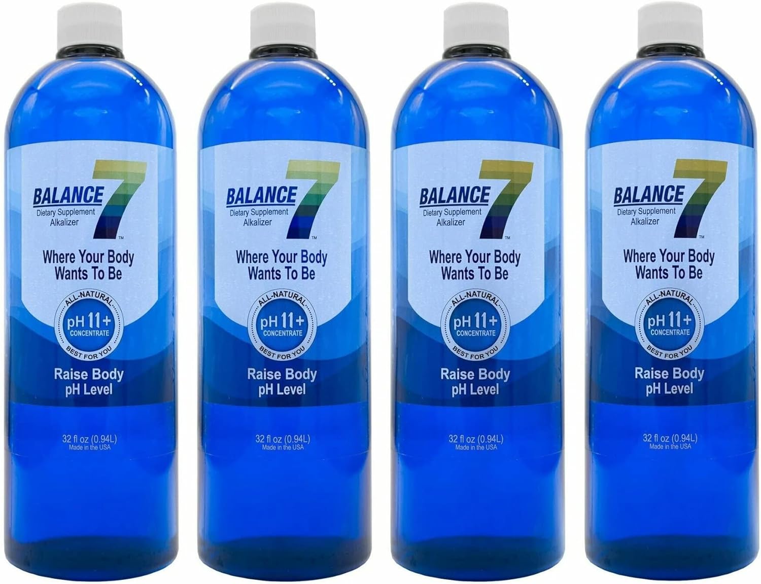 Balance 7 – Alkaline Dietary Supplement – 11+ pH Alkalizing Concentrate and pH Booster Mineral Liquid – pH Balancer (16 fl oz, 6 Bottles) Pack of 2 - Image 6