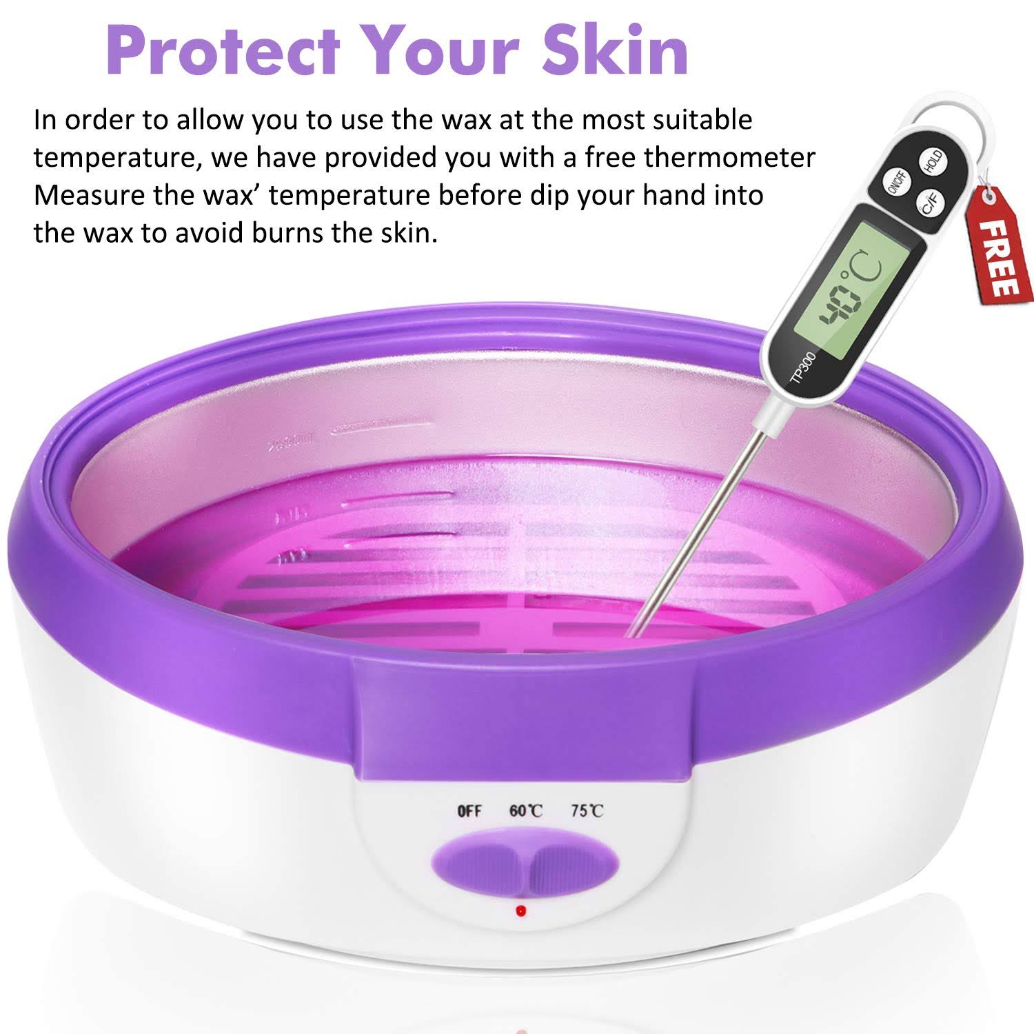 Paraffin Wax Machine for Hand and Feet – Paraffin Wax Bath BTArtbox Paraffin - Image 3