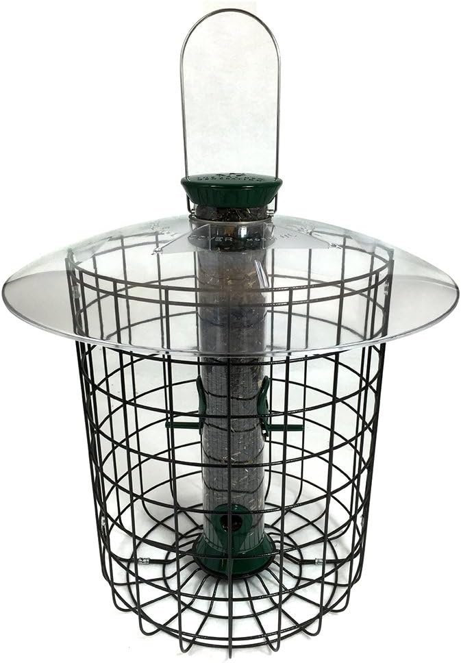 Droll Yankees 344305 Squirrel Proof, Caged Sunflower Bird Feeder, 20-Inch, Black - Image 9