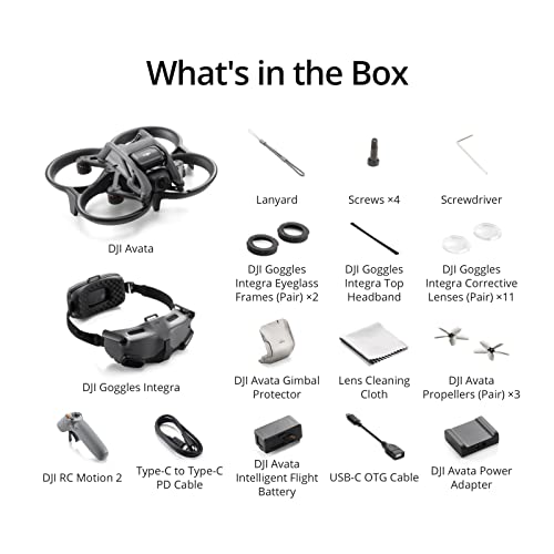 DJI Avata Explorer Combo, First-Person View Drone with Camera 4K, Super-Wide 155?? FOV, Includes New RC Motion 2 and Goggles Integra Black, FAA Remote ID Compliant - Image 6