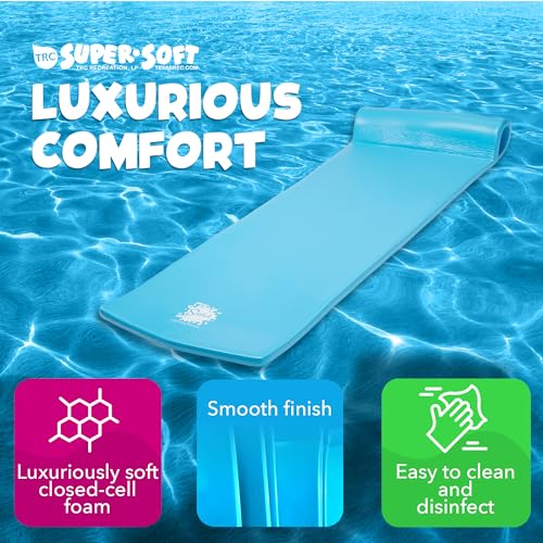 TRC Recreation Foam Swimming Pool Float, Floating Water Lounger, Splash 1.25?? - Image 35