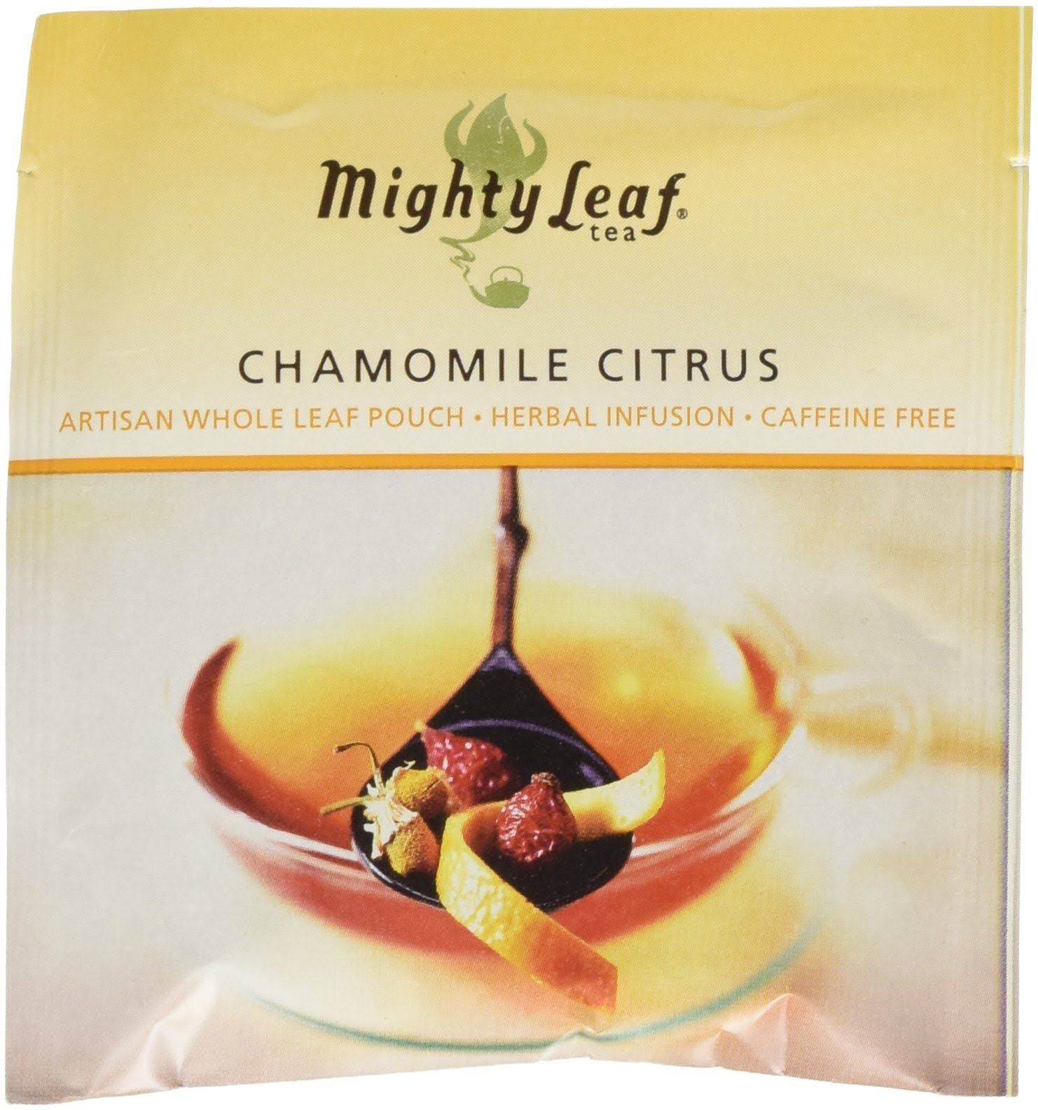 Mighty Leaf Chamomile Citrus Tea 100 Tea Pouches
