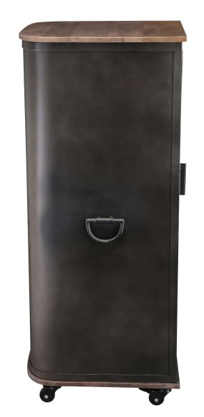 Howard Miller 547915 Brayton Wine & Bar Cabinet Door Organizer Trays, Brown, Small - Image 4