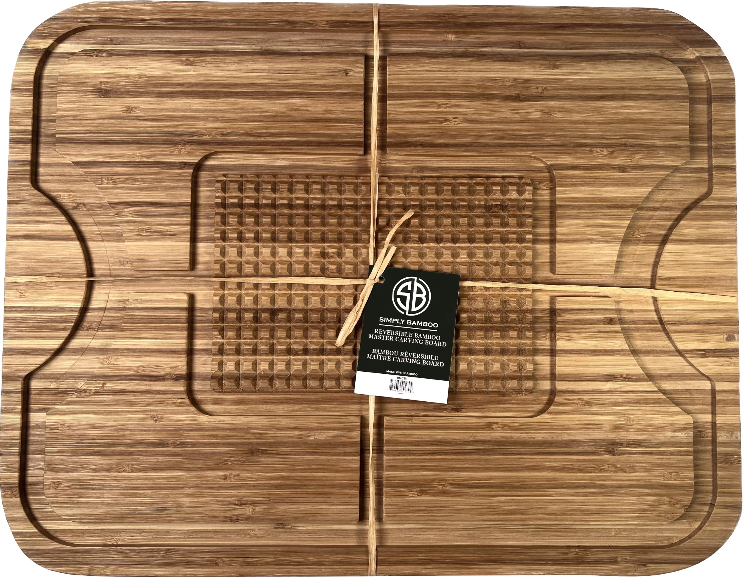 Organic Extra Large Bamboo Cutting Board – Extra Large Wood Cutting Board – Bamboo Carving Board for Meat Cheese and Vegetables ?C Reversible Large Wooden Cutting Boards for Kitchen ?C Reversible Cuttin - Image 6