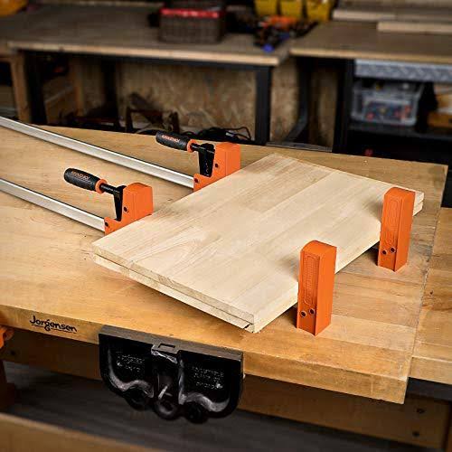 Jorgensen 48-Inch Bar Clamps, 90??Cabinet Master Parallel Jaw Bar Clamp Set, 2-Pack - Image 7