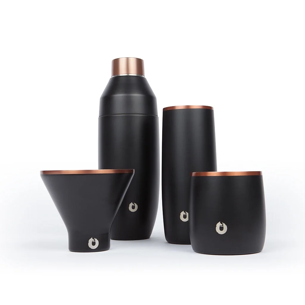 Stainless Steel Cocktail Shaker, Marble - Image 5