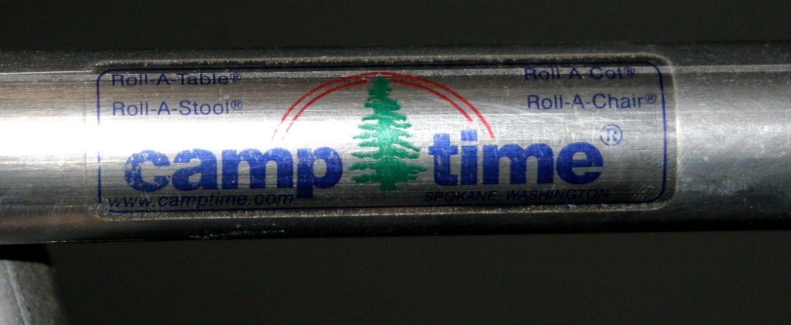 Camp Time Roll-A-Cot Folding Camp Cot, Regular, Royal Blue - Image 3