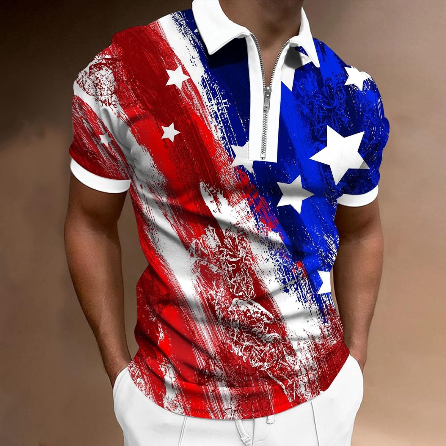 Workout Deals US Shirt Plus+Size+Ugly+Independence Day+Sweaters Best Ugly Independence Day Sweater Golf Cycling Polo Shirts Business Formal for Men Mens Style Hoodies Shirt Stretcher - Image 3