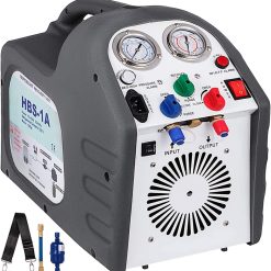Alternative view of VEVOR 1/2HP Refrigerant Recovery Machine Portable 115V AC Refrigerant Recycling Machine Automotive HVAC 558psi Refrigerant Recovery Unit Air Conditioning Repair Tool (115V)