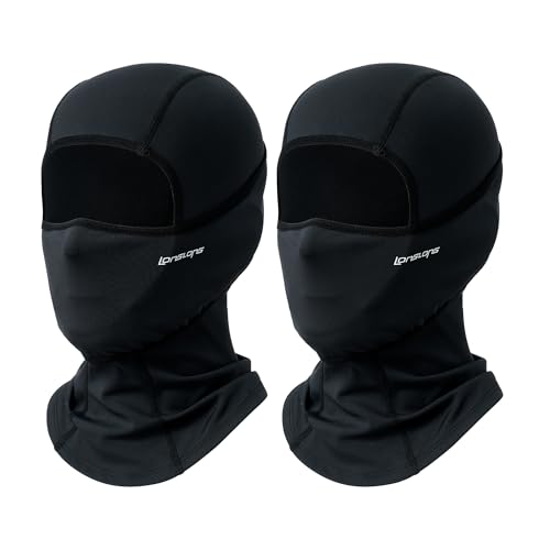 LONGLONG 1/2/3 Pack Balaclava Ski Mask Winter Full Face Mask Men Women, Shiesty Mask Sun Protector for Motorcycle Snowboard