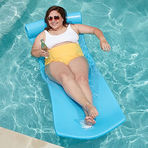 TRC Recreation Foam Swimming Pool Float, Floating Water Lounger, Splash 1.25?? - Image 40