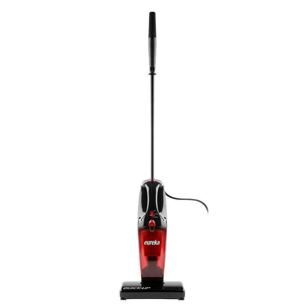 Eureka 2-in-1 Quick-Up Bagless Stick Vacuum Cleaner, Red 169J
