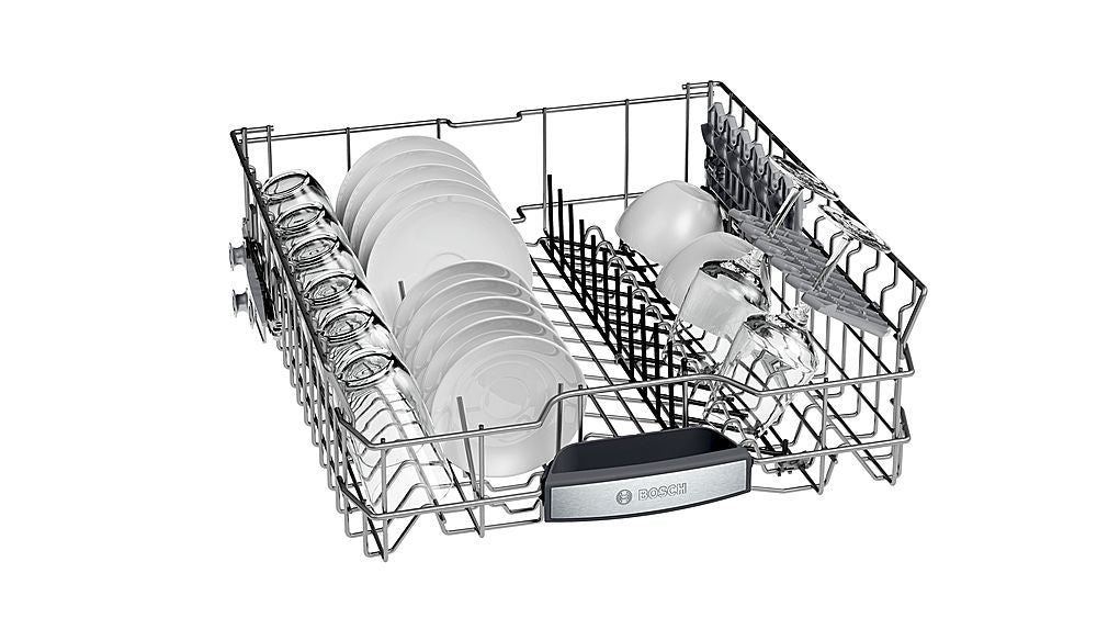 Bosch – 800 Series 24 Top Control Built-In Dishwasher with CrystalDry, Stainless Steel Tub, 3rd Rack, 42 dBa – Custom Panel Ready - Image 17