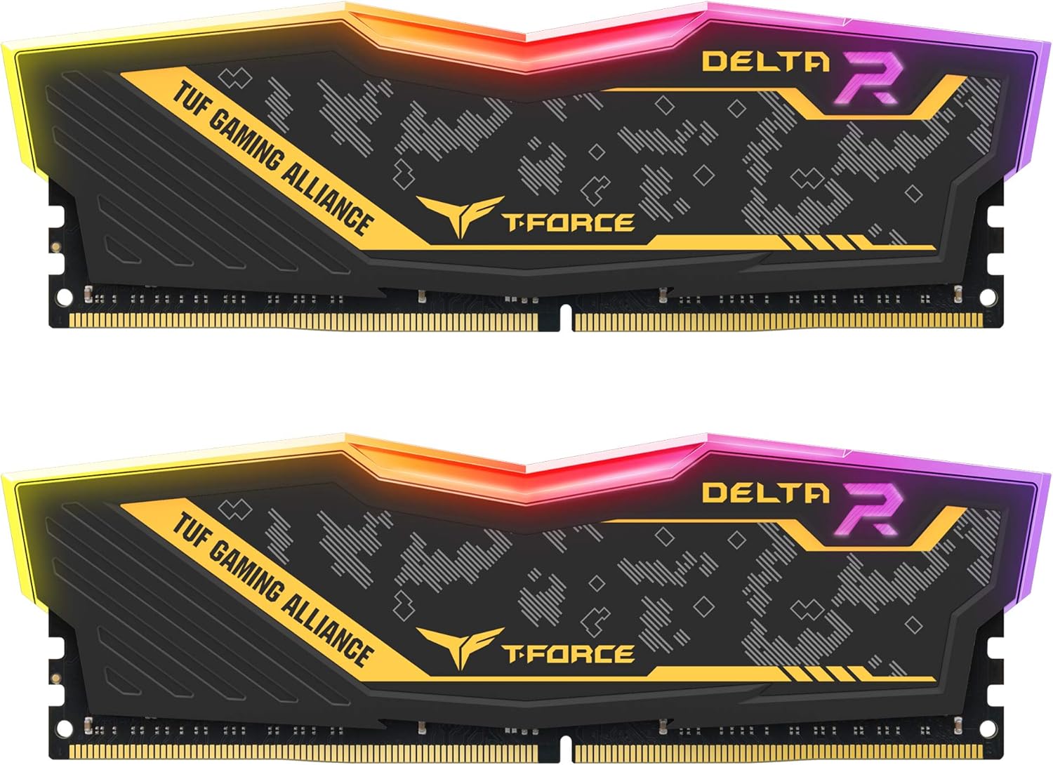 TEAMGROUP T-Force Delta RGB DDR5 32GB Kit (2x16GB) 6400MHz (PC5-51200) CL40 Desktop Memory Module Ram (White) for Z690 – FF4D532G6400HC40BDC01 - Image 2